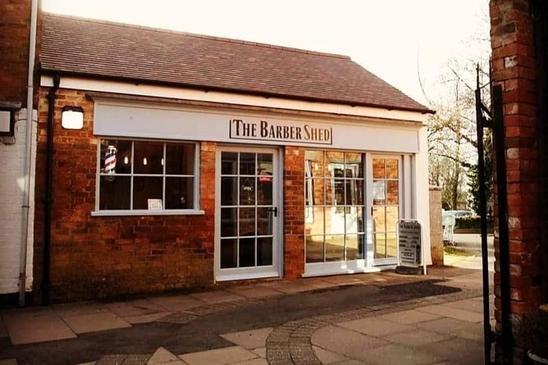 The Barber Shed in Daventry is small shop with two workstations and a “quirky” decor.