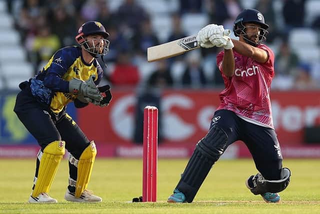 Saif Zaib in T20 action for the Steelbacks