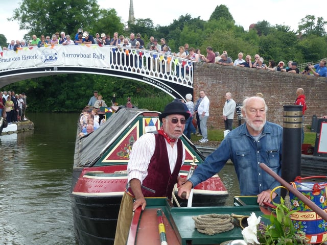 Timothy West opens the rally in 2017