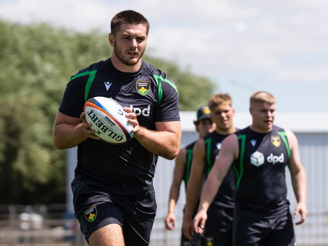Josh Taylor, a summer back row recruit from Ealing Trailfinders