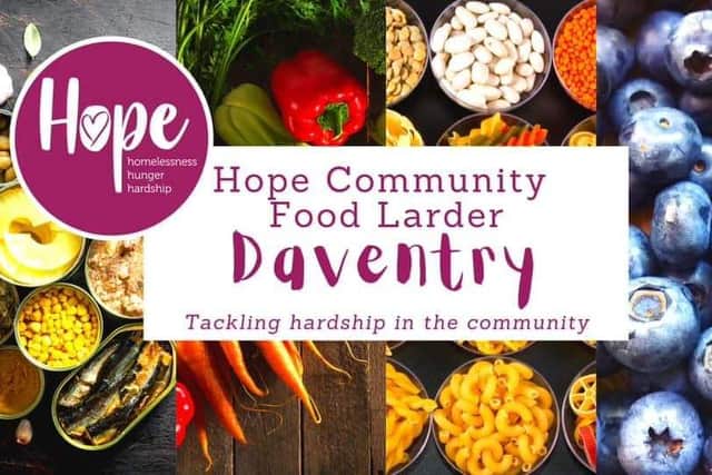 Run by the Northampton Hope Centre charity and supported by the FareShare Charity, the Daventry Community Larder at Southbrook Community Centre helps those in our community facing hardship.