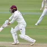 Skipper Luke Procter top scored for Northants in their second innings against Somerset, hitting 87 not out (Picture: David Rogers/Getty Images)