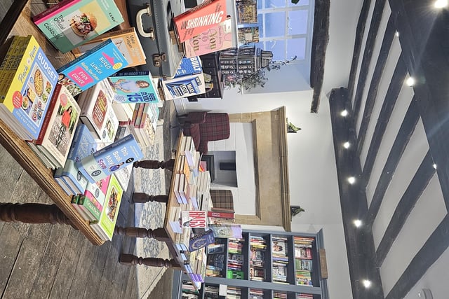The bookshop's interior pictured this week.