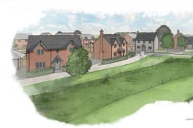 An artist's impression of what the homes could look like.