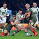 Saints lost to Harlequins at Twickenham in December 2021 (photo by David Rogers/Getty Images)