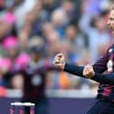 Graeme White celebrates claiming the wicket of Notts' Riki Wessels during the Steelbacks' T20 Blast semi-final win in 2016 (Picture: Gareth Copley/Getty Images)