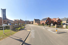 New Malabar sustainable urban extension, on the western edge of Daventry. Credit: Google Maps