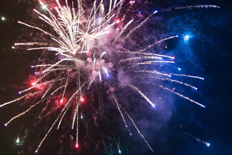 There are already plenty of firework display events in the county's calendar, with more to come.