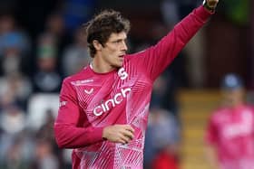 Calvin Harrison has been named in the England Lions T20 squad for a three-match series in the West Indies