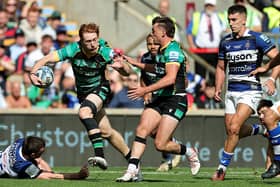 George Hendy came off the bench to produce a moment of magic against Bath in the 2024 Gallagher PREM final (photo by David Rogers/Getty Images)