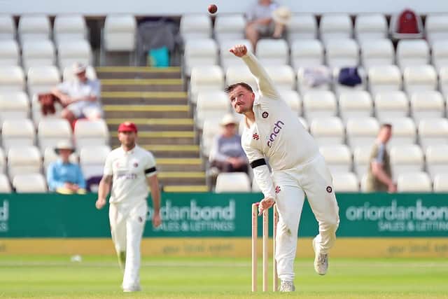Liam Patterson-White claimed three wickets with his left-arm spin (Picture: Peter Short)