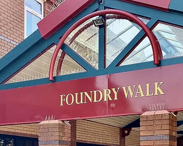 Foundry Walk pictured this Summer.