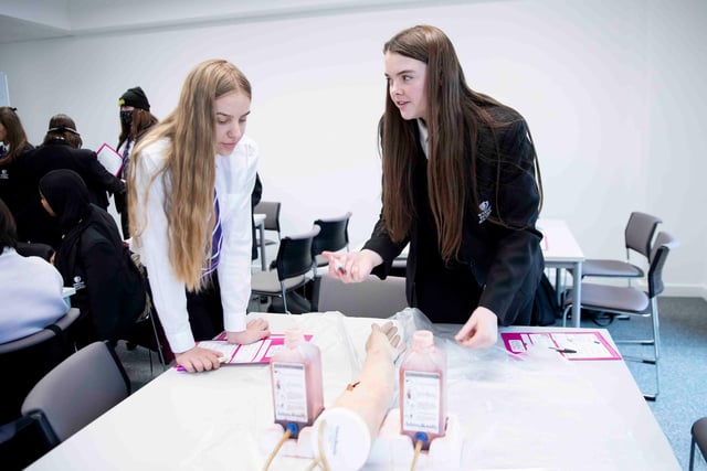 Pupils from around the county immerse themselves in the world of science, technology, engineering, arts and maths at the University of Northampton on Tuesday, March 29.