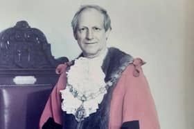 Tributes paid to ‘the youngest every Daventry mayor’, Donald Clifford Tooby.