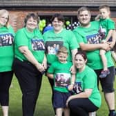 The last in-person fun day took place in 2019, where Shaun's family are pictured above.
