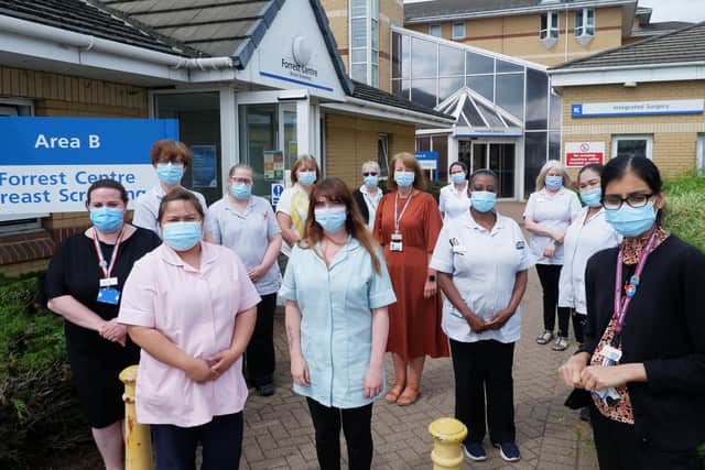 Northampton General Hospital's breast screening team are back on target after thousands of routine appointments were put on hold during the Covid pandemic