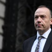 Daventry MP Chris Heaton-Harris arrives for a meeting with new Prime Minister Rishi Sunak at 10 Downing Street on Tuesday night