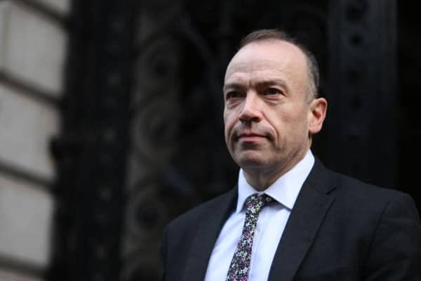Daventry MP Chris Heaton-Harris arrives for a meeting with new Prime Minister Rishi Sunak at 10 Downing Street on Tuesday night
