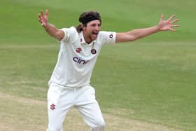 Seamer Jack White claimed three wickets as Northamptonshire fought hard on day two of the clash with Warwickshire at Edgbaston (Picture: David Rogers/Getty Images)