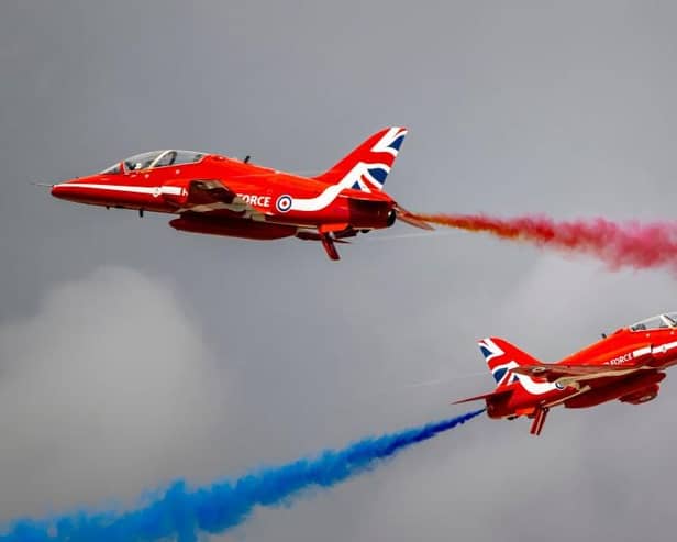 The Red Arrows are due to fly over Northampton on Thursday (August 17)