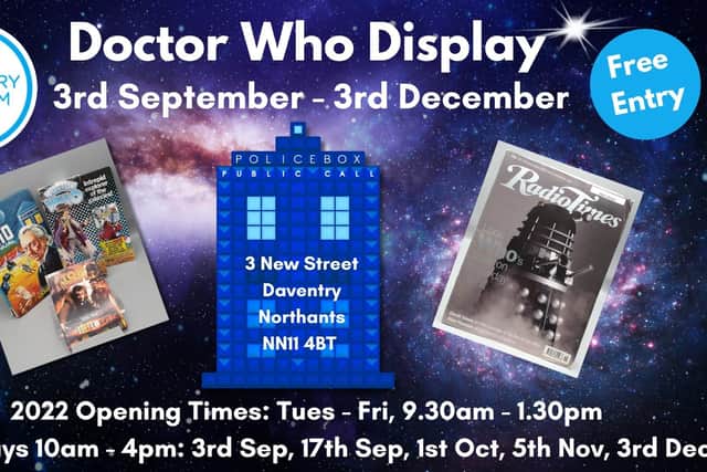 The display opens next month