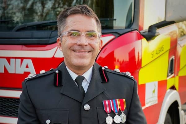 Simon Tuhill, New Deputy Chief Fire Officer for Northamptonshire Fire and Rescue Service