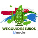 We Could Be Euros: our new podcast is out now (Graphic: Mark Hall / Kim Mogg / JPI)