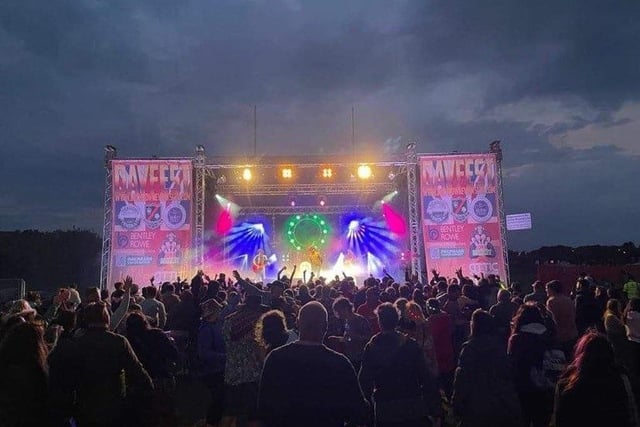 Electric atmosphere at the festival. Picture: Sharon Baker.