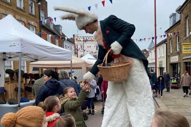 Daventry Easter market a hopping success!