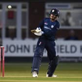 Derbyshire Falcons' Leus du Plooy hammered 66 from just 25 balls to condemn Birmingham Bears to a third straight defeat