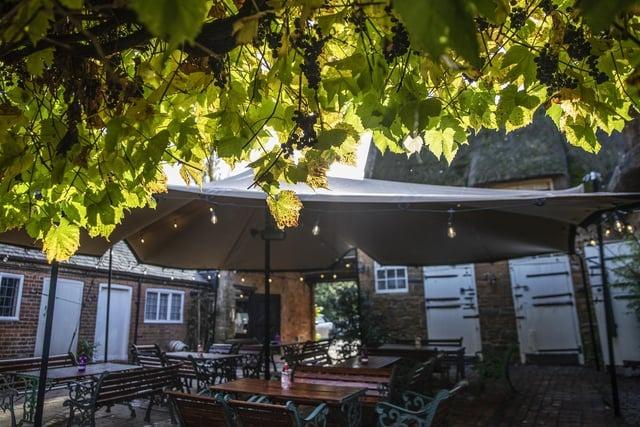 The Great Brington pub was also transformed last year ahead of its reopening. The pub has a great garden with options for shade or sun.