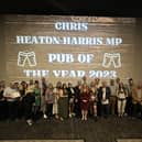 Publicans across Daventry celebrate local success with MP Chris Heaton-Harris
