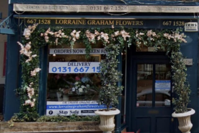 Independently-run Lorraine Graham Flowers is open on 45 Causewayside, selling custom bouquets and arrangements, whether you need flowers for a thoughtful gift or for a larger event.