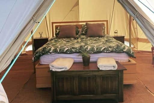 Located in Daventry, Hideaway Wood Farm began offering their glamping experience last summer and is also known for alpaca walks and visits. Booking of their three tipis is now open for summer 2023, from July 20 until September 3.