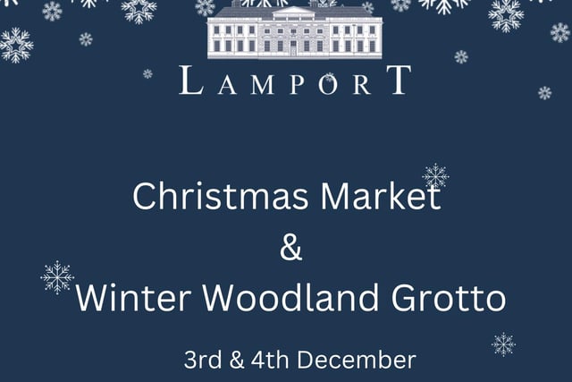 Lamport Hall will be transformed into a Winter Wonderland for one weekend - December 3 and 4.
There will be a woodland walk, a session to learn about reindeer, festive activities, a chance to have a photo on Santa's sleigh and a Santa's Grotto.
To visit Santa, tickets are £15 per child above 12 months and £10 per child under 12 months. Tickets include a gift and a photo opportunity. Adults are priced at £2.50. Tickets can be booked on Lamport Hall's website.