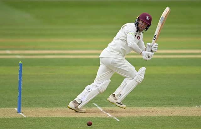 Luke Procter scored a career-best 144 not out for Northants against Warwickshire