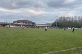 Corby Town were comfortable winners over Daventry Town at the Elderstubbs