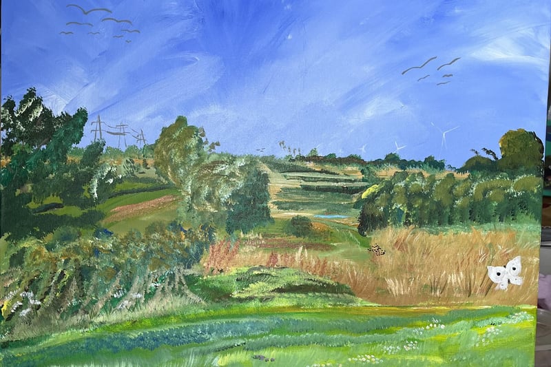 'View at Coton End'.