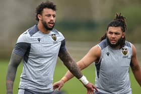 Courtney Lawes and Lewis Ludlam are leaving Saints this summer (photo by David Rogers/Getty Images)