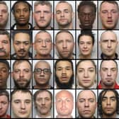 Faces of a few of Northamptonshire's killers, rapists, child abusers, drug dealers, thugs and thieves jailed during 2022.