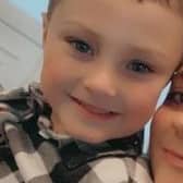 Codi with her son Oliver, 5.