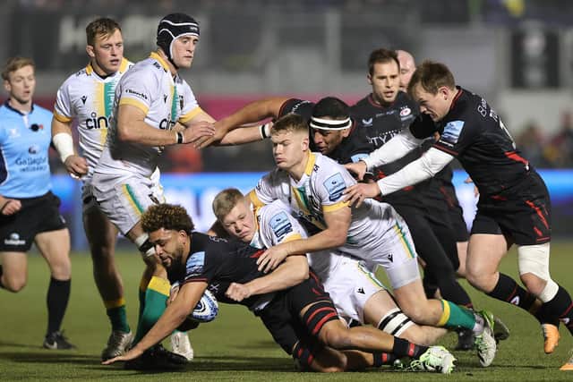 Saints stopped Saracens in their tracks last Saturday (photo by David Rogers/Getty Images)