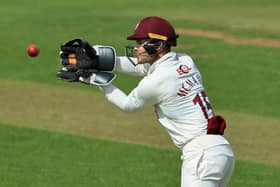 Northants wicket-keeper and vice-captain Lewis McManus
