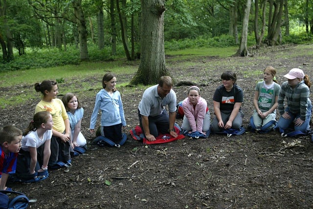 Pupils from Studfall Junior School in Corby stayed at Everdon Fields Study Centre and took part in activities at Everdon Stubbs Forest.