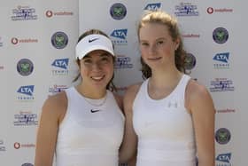 Megan Ransford and Charlotte Johns were Wimbledon winners (picture: imagecomms)