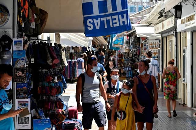 Will Greece be added to the UK quarantine list? (Photo: LOUISA GOULIAMAKI/AFP via Getty Images)