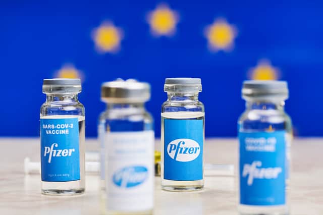The EU is putting in extra measures to control Pfizer vaccine exports to the UK (Photo: Shutterstock)