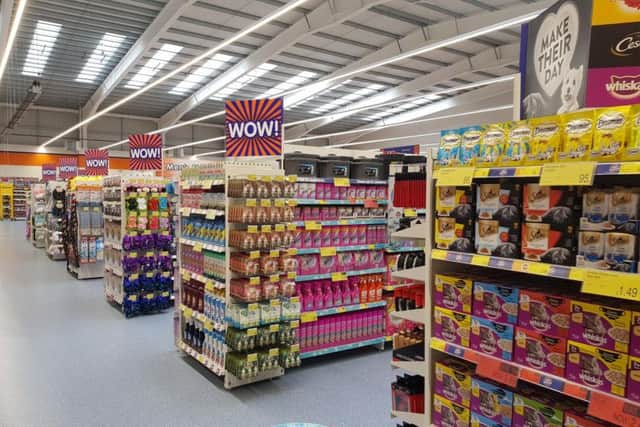 Customers can expect a wide variety of branded products including toys, food and drink, homeware, pet products, health and beauty and seasonal ranges.