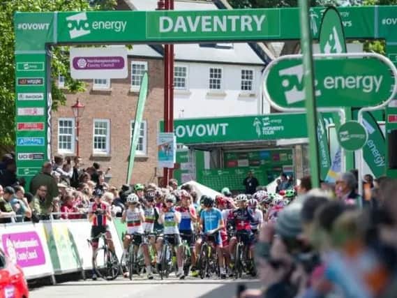 Daventry hosted the start of last year's Women's Tour