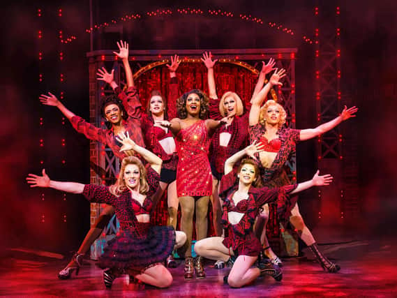 Kinky Boots. Photo features the West End cast
